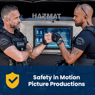 Safety in Motion Picture Productions